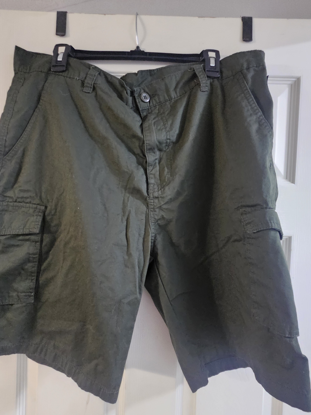 Ring of Fire Men's Olive Cargo Shorts